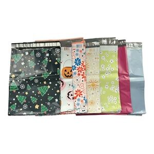20 Count Random Mix Polymailers 12" x 15.5" Shipping Mailers Assorted Designs